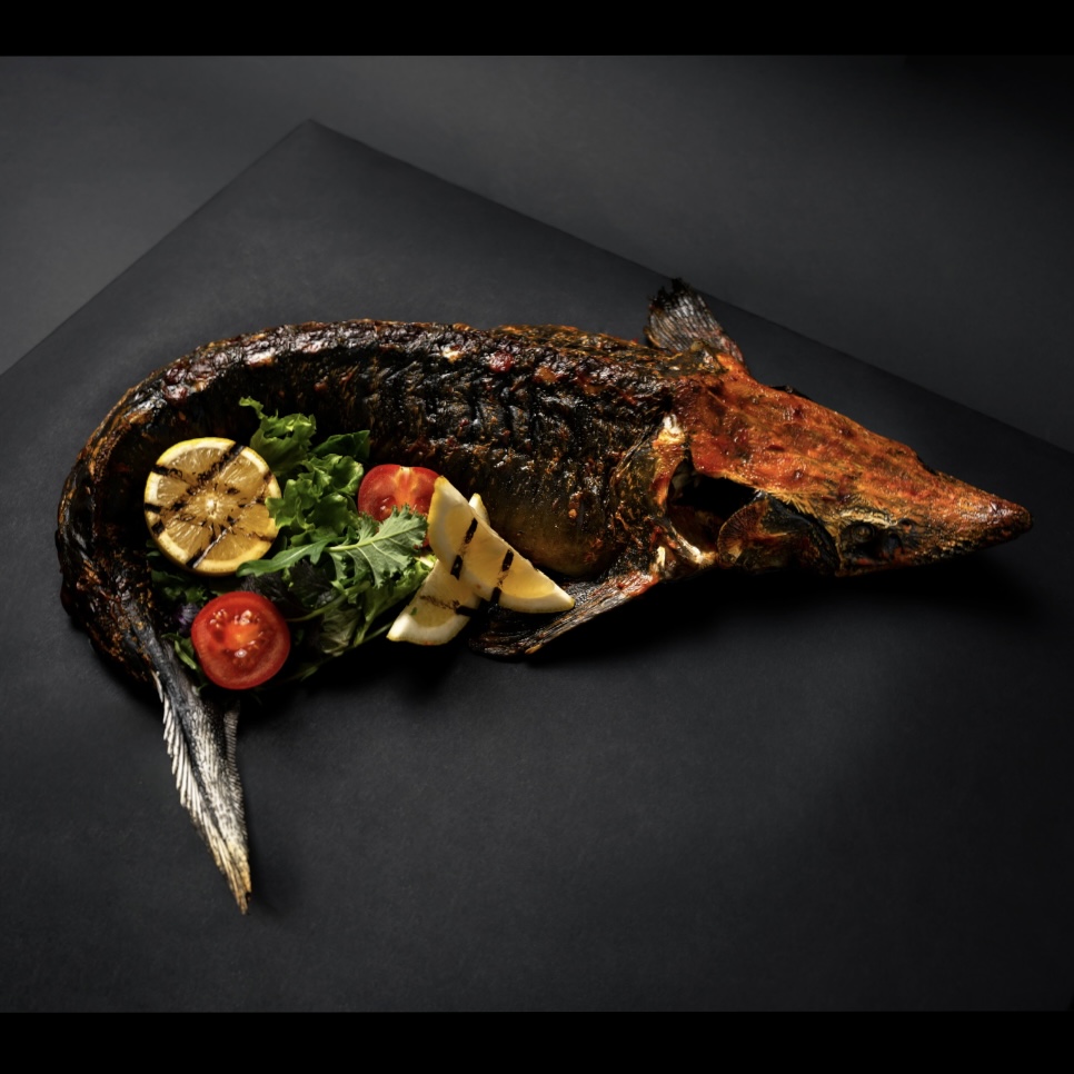 Թառափ՝ թոնրում