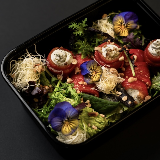 Պղպեղով ռոլլ ռեժանի մուսով