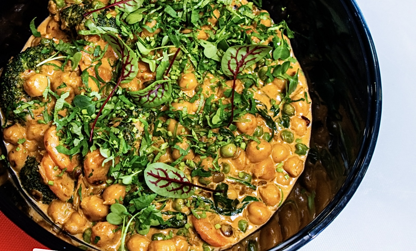 Կարրի բանջարեղենով